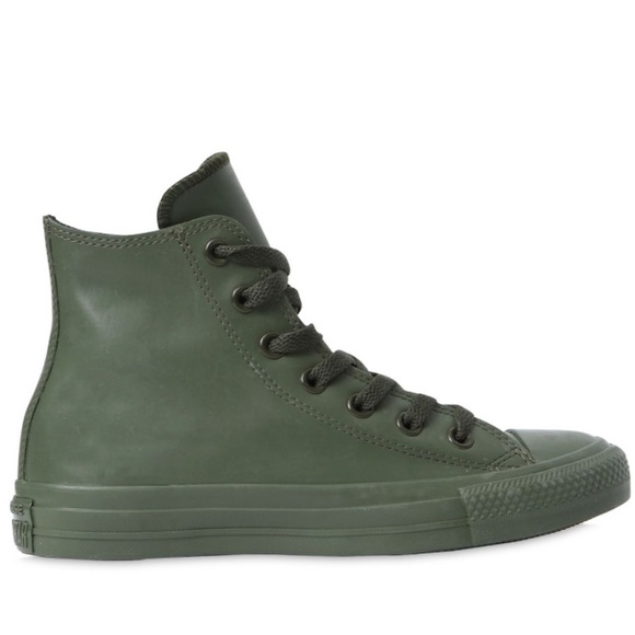 converse rubber green